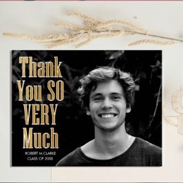 Foto på Studenten Tack Vykort