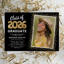 Foto på studentexamen 2026 Gradueringsfest Inbjudningar
