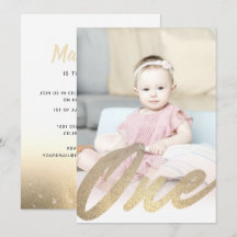 Foto på unga flickor i Guld vid första födelsedag