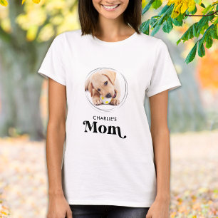 Foto på uppistringspets för Personligen Retro Hund T Shirt