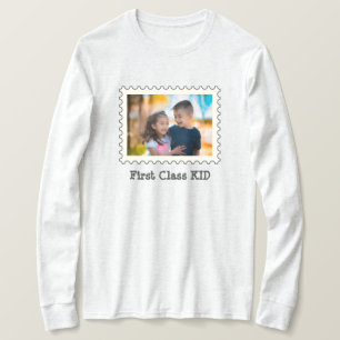Foto på vågrät Best Kid anpassningsbar i FÖRSTA KL T Shirt