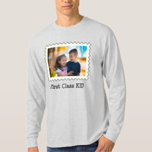 Foto på vågrät Best Kid anpassningsbar i FÖRSTA KL T Shirt