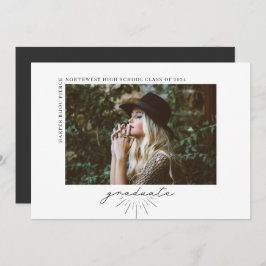 Foto på Vågrät Studenten i linjebildskript Meddelande