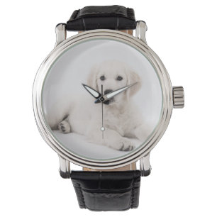 Foto på valp av Golden Retriever Armbandsur