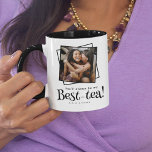 Foto på Vänskapen 'Best-Tea' Cute Funny Mugg<br><div class="desc">Visa en vän hur mycket hon elak till dig med det här "leendet på ord Best-Tea Mugg. Ladda bara upp din egen bild och anpassa namn/s.</div>