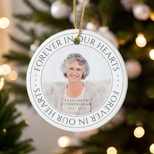 Foto på vår minnesminnesminnesstund för Hearars El Julgransprydnad Keramik