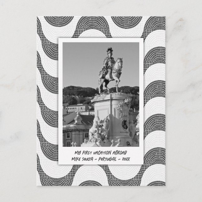 Foto på Vinkara ram Vykort (Framsida)