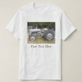 Foto på vintage Grått massey fergison-traktor Tee Shirt