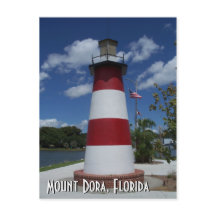 Foto på vykortet Mount Dora Florida fyr