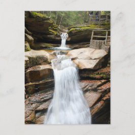 Foto på Waterfall Sabbaday White Mountains Vykort