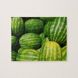 Foto på Watermelons Food Stall Photo Pussel