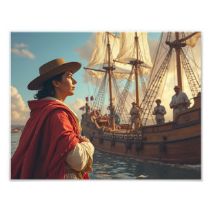Foto - Papper fotoutvidgning - Columbus Day