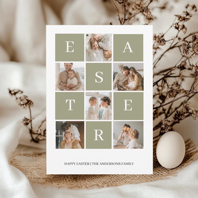 Foto Påsk i Collage Family | Glad påsk Inbjudningar (Skapare uppladdad)