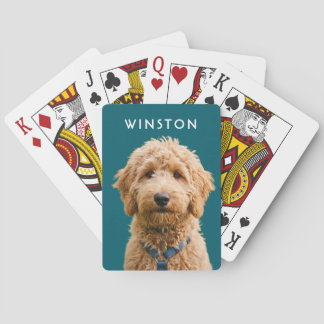 Foto Personlig Hund Namn - LÄS BESKRIVNING Casinokort