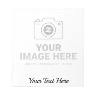 Foto Plus Anpassat Meddelande Anteckningsblock