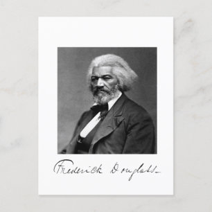 Foto Porträtt av Frederick Douglass Vykort