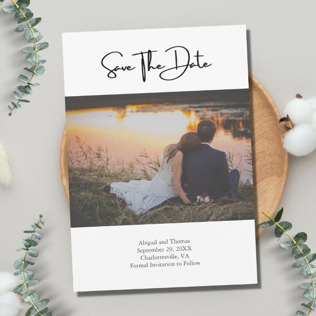 Foto QR-kod Bröllop Webbplats Modern Trendig Spara Datumet (Skapare uppladdad)