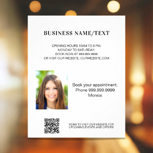 Foto Qur-skönhetsalonger - makeup business Flygblad