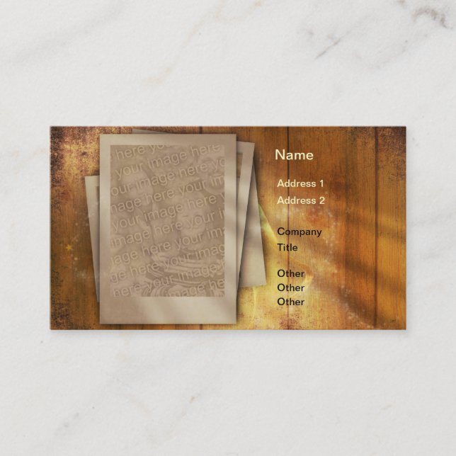 Foto Ram Visitkort (Framsida)