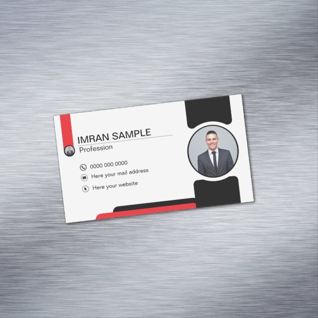 foto redigering Visitenkort Magnetiska Visitkort (In Situ)