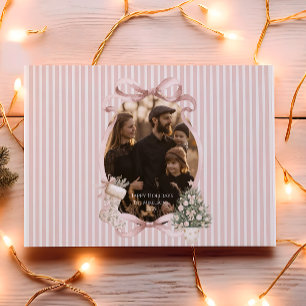Foto Rosenskär Band Julgran Jul Julkort