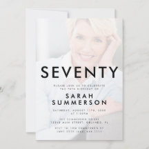 Foto Sjuttio Svart Vitt 70-årsdag