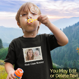 Foto Skapar din egen förstaklass Mamma Best Mamma T Shirt