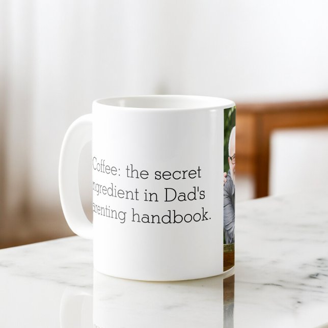 Foto som Far som dotter eller son Kaffemugg (Skapare uppladdad)