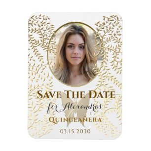 Foto Spara Datum Quinceanera Magnet