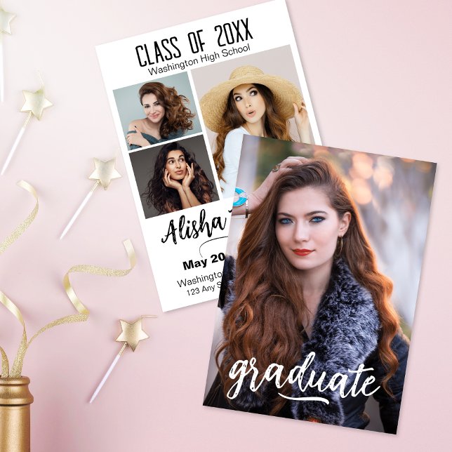 Foto Studenten-meddelande/inbjudan Inbjudningar (Skapare uppladdad)