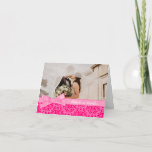 Foto tack damast bröllop het rosa kort