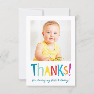 FOTO TACK modern rolig färgrik typografi Kort