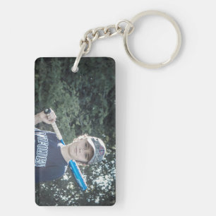 Foto tvåsidiga Keychain