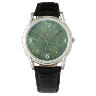 Foto vatten över Sea Grass II (blått och Grönt) Armbandsur
