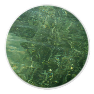 Foto vatten över Sea Grass II (blått och Grönt) Knopp