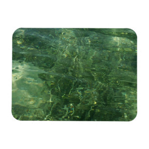 Foto vatten över Sea Grass II (blått och Grönt) Magnet