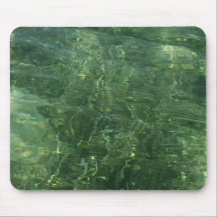 Foto vatten över Sea Grass II (blått och Grönt) Musmatta