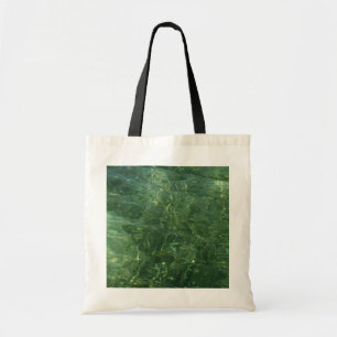 Foto vatten över Sea Grass II (blått och Grönt) Tygkasse