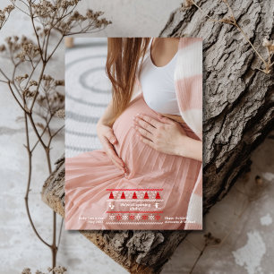 Foto Vi väntar oss ett meddelande om Gravid