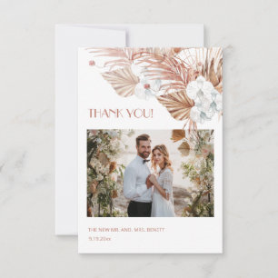 Foto Watercolor Boho Tack Kort