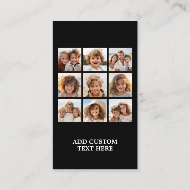 fotoaffärskort visitkort (Framsida)