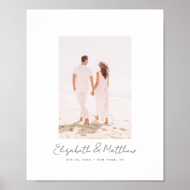 Fotoalternativ för enkel, modern, minimalistisk Ch Poster (Framsidan)