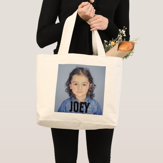 Fotoanpassningsbar Jumbo Tygkasse (Framsida (produkt))