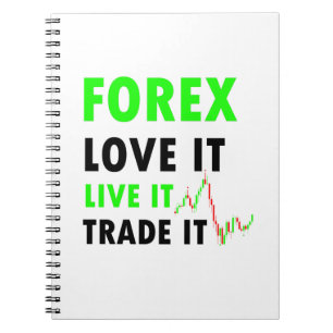Fotoanteckningsbok för Forex Trader Spiral Anteckningsbok