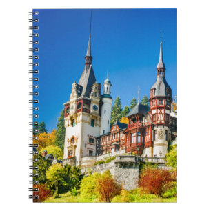 Fotoanteckningsbok Peles castle Sinaia Anteckningsbok Med Spiral