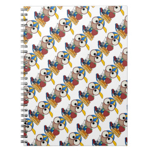 Fotoanteckningsbok/skolpojke Anteckningsbok Med Spiral