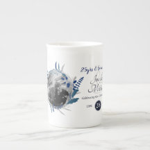 Fotoårsjubileum i Bröllop Gift Blue WandeModern