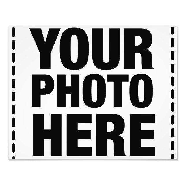 Fotoåterutskrift - 11 x 14 (liggande) fototryck (Framsidan)