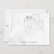 Fotobakgrund Monogrampar Förbokstäver