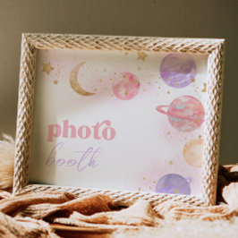 Fotobandskylt för flicka poster